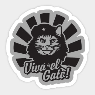 Viva el gato Sticker